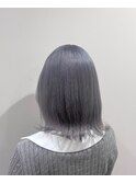 【角田満帆 アッシュグレー】
