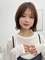 ハニーシブヤ(HONEY shibuya) くびれボブ/レイヤーボブ/ゆるふわボブ/ココアブラウン1