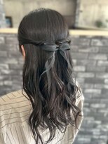 ディアーバイラポールヘア(Dear by RAPPORT HAIR)&nbsp;リボンアレンジ
