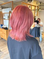 エフェスト 二条店(efesto)&nbsp;ブリーチありピンク