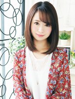 ジュレベール(JurerBelle)&nbsp;【ジュレベール 松田】 ストレートでナチュラル可愛い～艶ボブ♪