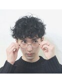 メンズ　ツーブロックラフパーマ　《Belle吉祥寺》