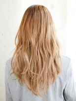 ヘアメイク ナル(hair make nalu) ハイトーンベージュのゆるふわ