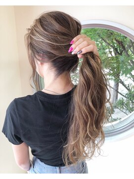 ルーチェ(luce) イルミナ！ミルクティーアッシュベージュ