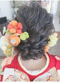 成人式ヘアセット