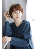 吉祥寺3分/ウォーターフォール毛先パーマ黒髪ことりベージュ/066
