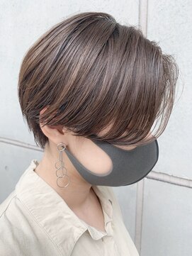 アンサム リリー(UNSOME Lille) 【UNSOME Lille】ハンサムショート/アッシュベージュ