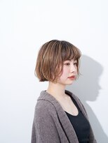 ジュール 新宿三丁目(Joule)&nbsp;着物/クールショート/ピンクベージュ/ボブルフ/シルバーカラー