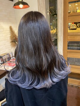 ボアップ 松山店(boappu) #裾カラー#グラデーション#ボアップ