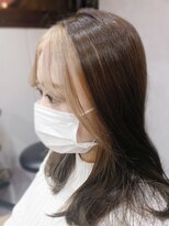 シアン(CYAN)&nbsp;【CYAN】#10代#20代#インナーカラー#ペールベージュ#透け感