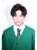 爽やかスクールアップバングショート