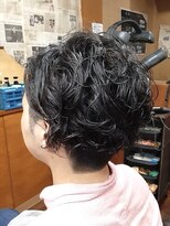 コダマ 新大塚店(KODAMA)&nbsp;ツイストスパイラルパーマツーブロックスタイル（コンマヘア）