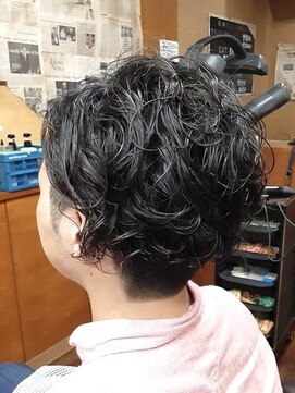 コダマ 新大塚店(KODAMA) ツイストスパイラルパーマツーブロックスタイル（コンマヘア）