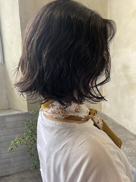 カフネ(CAFUNE) 《藤野お客様スタイル》クセ毛活かしのラフボブ