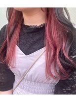 エムツージェイ(M2J) ☆インナーピンク(ブリーチなしダブルカラー)☆