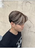 外国人風センターパート