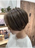 上品ハンサムショートスタイル