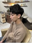 ツイスパアップバングショート