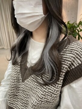 サクラ オモテサンドウ(SAKURA) インナーカラーシルバー