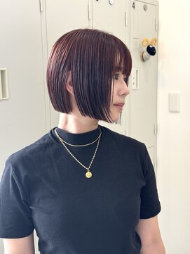 アンジー 和泉店(anjii) パツンボブ