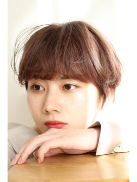 フラミューム 八王子北口店(flammeum) くすみベージュマッシュ【八王子】