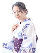 マルシェ(marche)&nbsp;20代30代40代  浴衣アレンジ大人かわいいアップスタイル