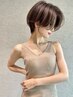 ショートボブカット＋カラー＋髪質改善ケラスターゼトリートメント
