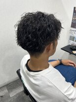 セカンド(Second)&nbsp;Second   ×　メンズパーマ