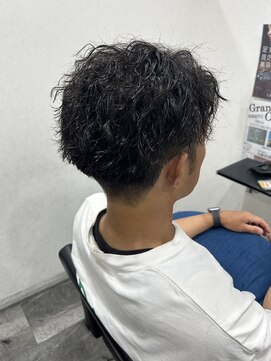 セカンド(Second) Second   ×　メンズパーマ