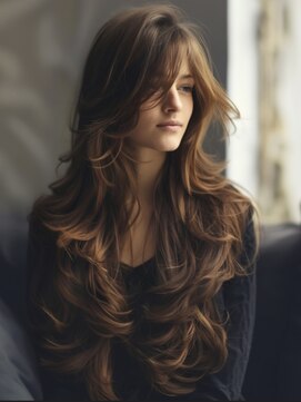 アルトリスト(Altruist Aging×HAIR&SPA) ★ダークアッシュ大人ガーリーボブ着物ミディアムレイヤーカット