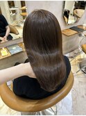 顔周り ボブ 韓国 レイヤー ダブルカラー 名駅 リタッチ535