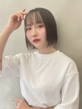 ココ なかもず店(COCO) レイヤーカット/ボブ/髪質改善/チェリーブラウン