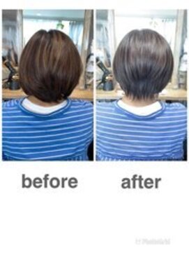 ヴィヴァン(Vivant) 白髪ぼかしカラー◎アッシュベージュ《円城寺》30代/40代/50代