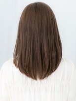 ヘアーリゾートパル(HAIR RESORT PAL)&nbsp;斜めバング似合わせカラー艶感ストレートc天王台20代30代40代