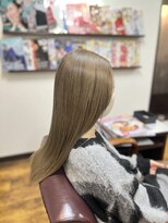 ウィズ(WITH)&nbsp;ミルクティーベージュ　ミルクティーアッシュ　ハイトーンカラー