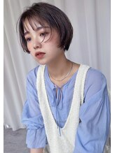 杉浦　彰紀//スタイリスト　癖を生かしたボブ・ショートはお任せ　《@arte.sugi》[ショートヘア/ボブ]