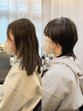 ボンド 三軒茶屋(Bond) お客様before＆after◎三軒茶屋 RYUKI レディースパーマ