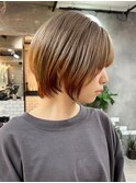 エンドカラーxオレンジxブロンド