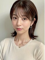 アンドヘアサロン(AND hair salon)&nbsp;大人くびれヘア/外はねボブ/グレージュ/マロンベージュ