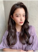 【OPEN】小顔前髪あり後れ毛サイドバングメルティカラー