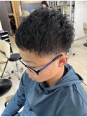 キッズカット 弘前市　レザーカット