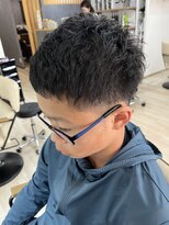 エメヘアデザイン ルイス(Aimer Hair Design Lewis)&nbsp;キッズカット 弘前市　レザーカット