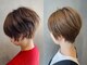 ヘアーワークス ボナ ウニクス店(HAIR WORKS bona)の写真/《カット+ケアプロ超音波TR￥5500》可愛さ抜群×簡単セットの小顔ショートstyleが好評☆