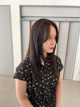 ローレンアオ(LOREN AO) くびれヘア/アプリコットオレンジ/夏のヘアアレンジ/栄矢場