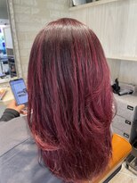 美容室 アルテモーダ 春夏秋冬映えるボルドーカラー