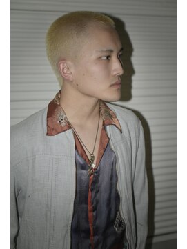 ジーン カットクラブ(GENE CUTCLUB) 金髪坊主