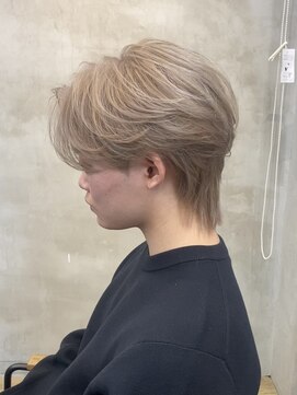 クロト 福岡本店(KUROT) 毛流れハイトーンセンターパート