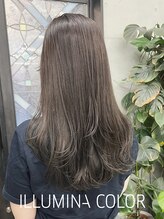 【人気☆イルミナカラーの特徴2】外国人風の透明感！硬くみえる髪の毛も柔らか質感になります○