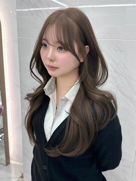 キティー(kiti) レイヤーカット×ブリーチなしダブルカラー