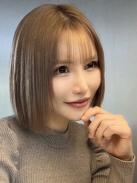 イキ 表参道(iki omotesando) 大人可愛いボブ/韓国ヘア/レイヤーカット